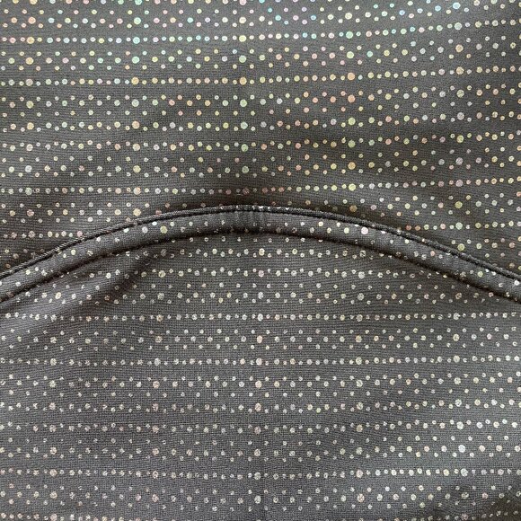 Spanx Booty Boost Black Metallic Mist Leggings Size Medium - Picture 9 of 9